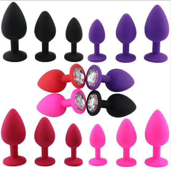 [HCM Hỏa tốc] Silicon Phích cắm hậu môn - Nút bịt, chặn hậu môn Anal Butt Plug (màu ngẫu nhiên)