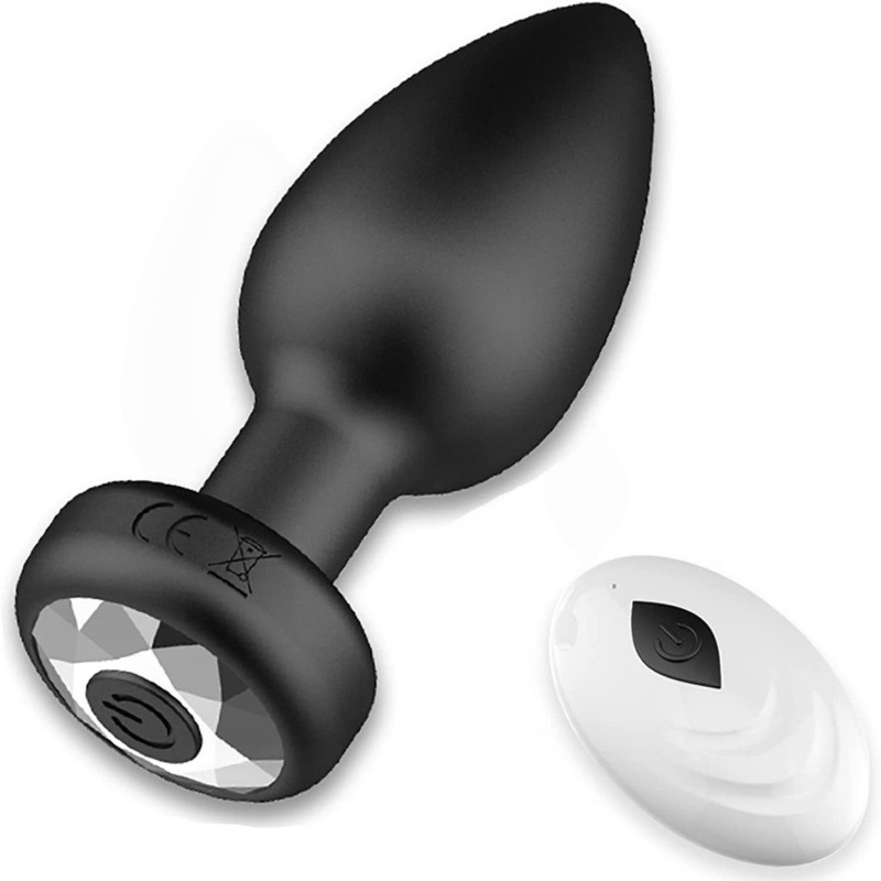 Nút Rung - Butt Plug Điều Khiển Từ Xa 10 Chế Độ